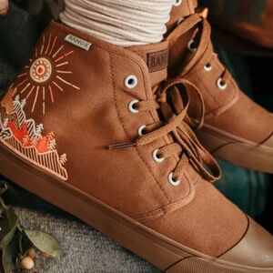 Bangs Sunrise Mountain High Top Terracotta Shoes WM 9 / MN 7.5